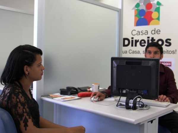 Casa de Direitos registrou 2.708 atendimentos, um aumento de 120,34% em relação ao quadrimestre anterior. Ascom/Seprev