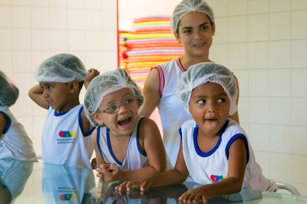 Cren de Maceió é um projeto exitoso que beneficia crianças desnutridas e que vivem em ambiente de vulnerabilidade social.