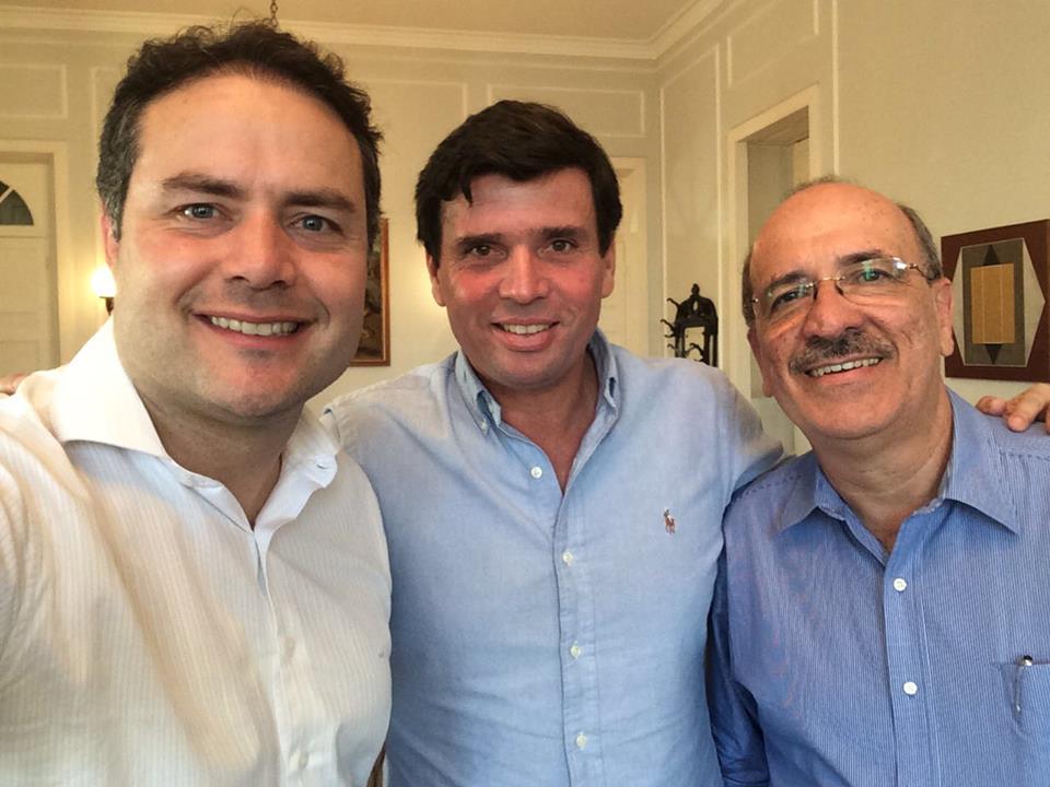 Renan Filho fechado para reeleição de Marcius e Ronaldo Lopes / Foto: Foto:Neno Canuto/Ascom