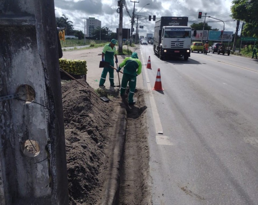 Os serviços de limpeza devem durar uma semana. Foto: Ascom Sudes