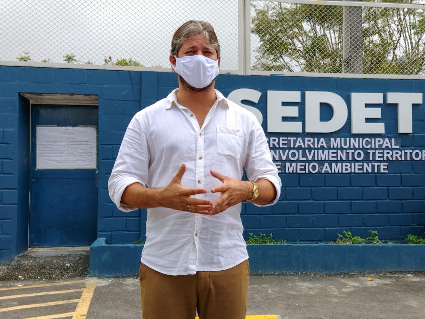 Secretário adjunto de Planejamento Urbano, Tácio Rodrigues. Foto: Ascom Sedet