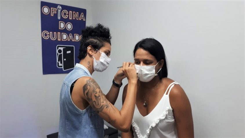 Profissionais durante a capacitação. Foto: Ascom/SMS