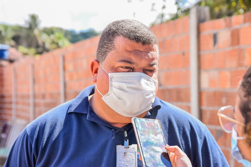Marcos Vasconcellos, coordenador da Unidade de Vigilância de Zoonoses. Foto: Bruno Wesley/Ascom SMS