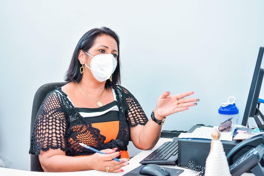 Ethienne Delamare, diretora administrativa do Pam Salgadinho. Foto: Bruno Wesley