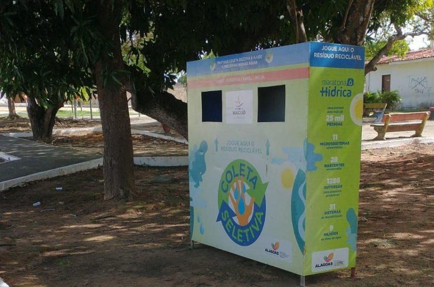 Capital possui 32 Pontos de Entrega Voluntária em locais estratégicos. Foto: Ascom Sudes
