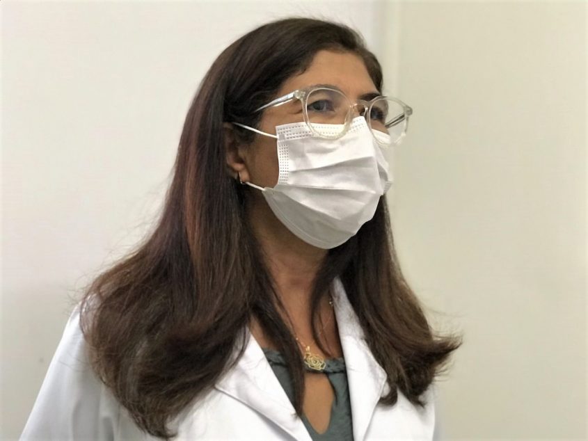Vanúsia Freitas, assistente social da Unidade. Foto: Ascom SMS