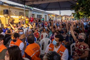 Audiência pública ouviu demanda da população dos Flexais. Foto: Itawi Albuquerque/Secom Maceió