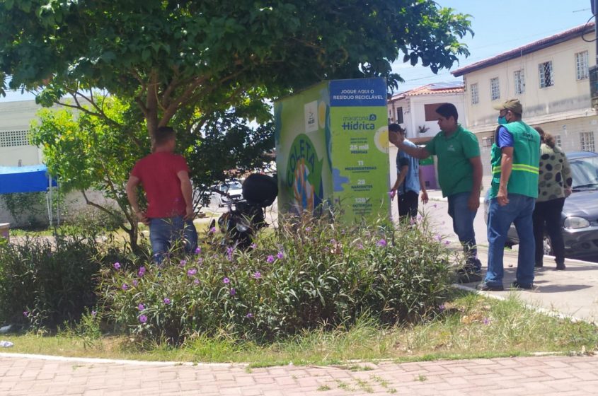 PEV foi realocado para a Praça São José, no Canaã. Foto: Ascom Sudes