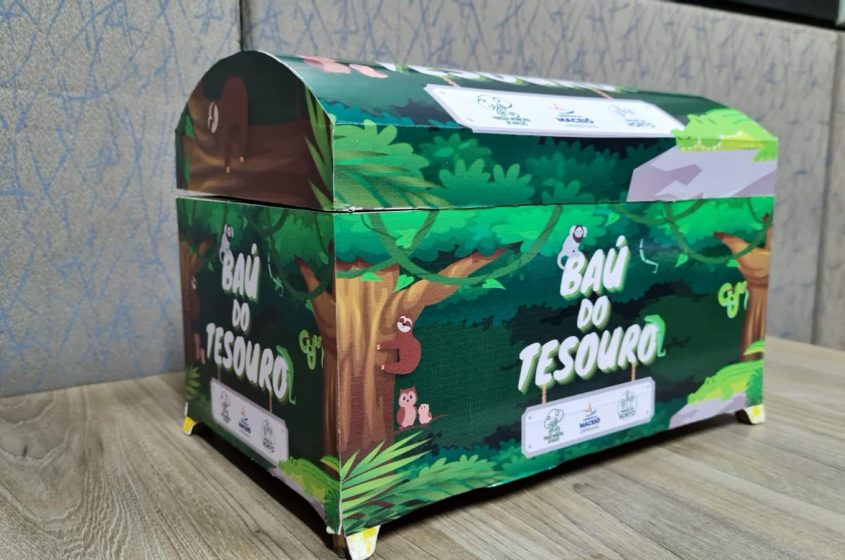 O baú será preenchido com diversos doces para a criançada. Foto: Ascom Sudes
