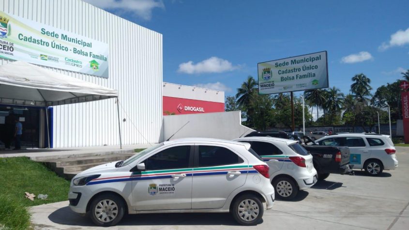 Sede do Cadastro Único (Cadúnico), no bairro da Serraria, volta a atender usuários das 8h às 16h. Foto: Ascom Semas