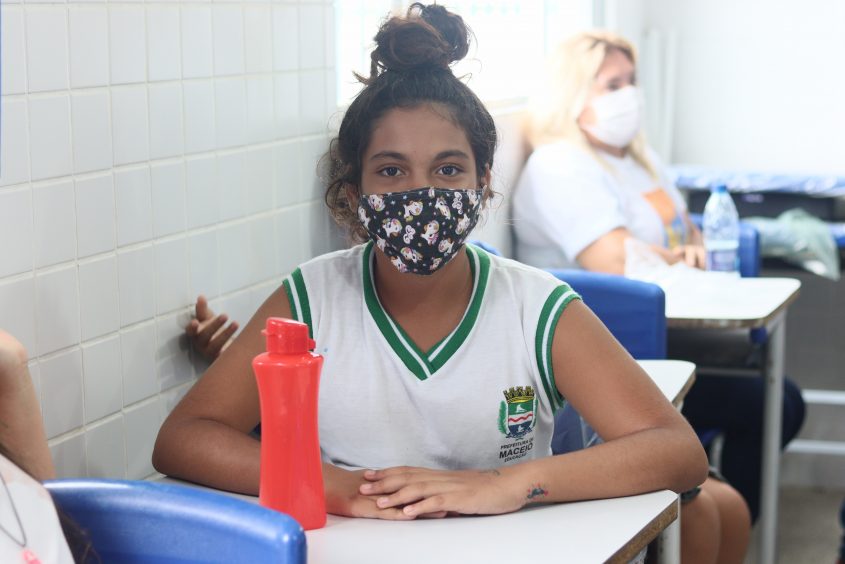 Alycia está com a expectativa alta para a olimpíada. Foto: Pedro Farias/Ascom Semed