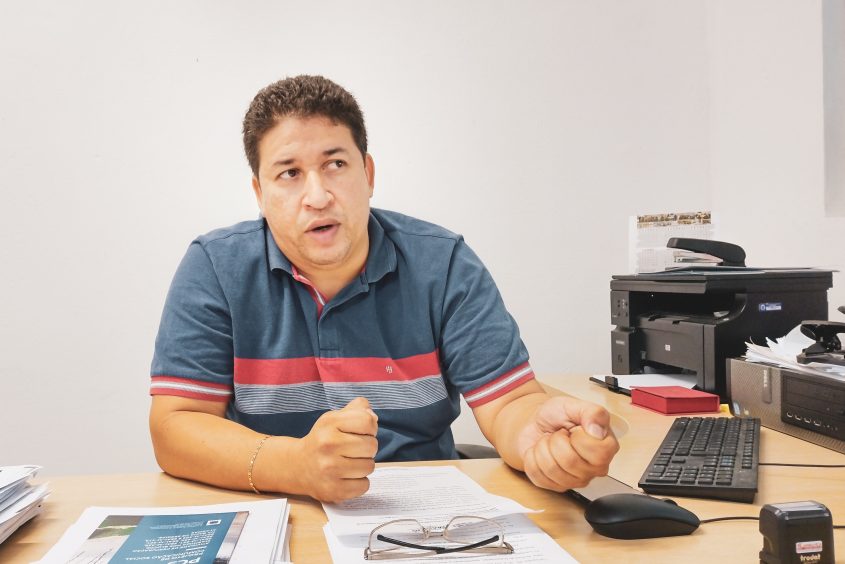 Secretário adjunto de Meio Ambiente de Maceió, Ismar Macário. Foto: Ascom Sedet