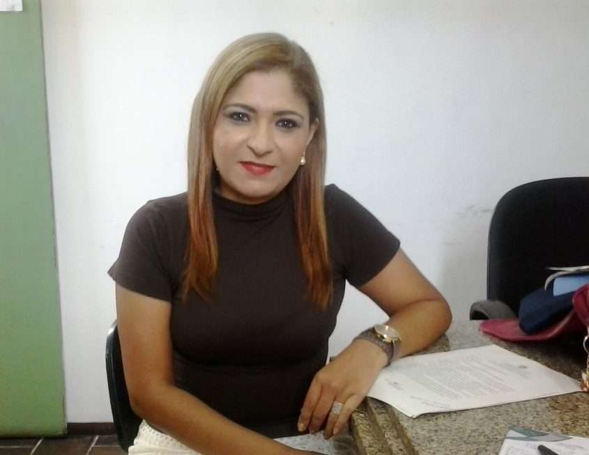 Coordenadora do Programa Municipal de Controle da Tuberculose, Tatiana Almeida do Nascimento. Foto: Ascom SMS