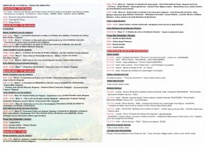 Programação completa do Flipontal. Foto: Cortesia