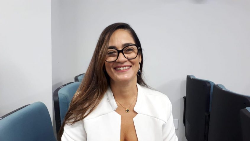 Gerente de Atenção às Doenças Crônicas de Maceió, Andreia Barboza (Foto: Ascom/SMS)