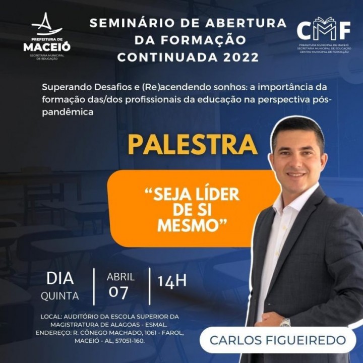 Palestrante Carlos Figueiredo