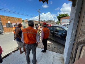 Coordenadores da Defesa Civil acompanharam a atuação do Comitê Técnico. Foto: Marcelle Limeira/Ascom Defesa Civil