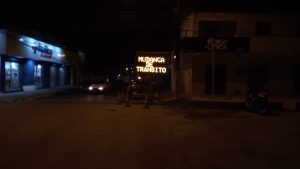 Letreiro sinaliza sobre a alteração. Foto: SMTT