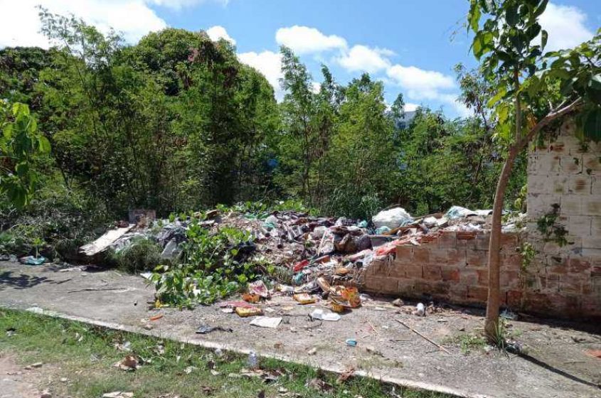 Proprietário deve vedar o terreno com muro de tijolos ou cerca viva. Foto: Ascom Sudes
