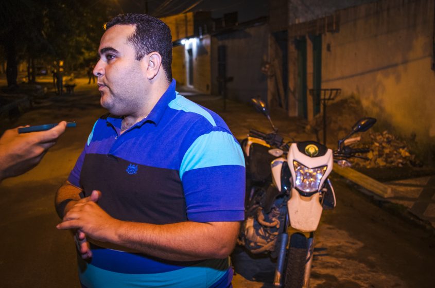 Conselheiro tutelar, Marcos Costa. Foto: Matheus Alves/Ascom Sima