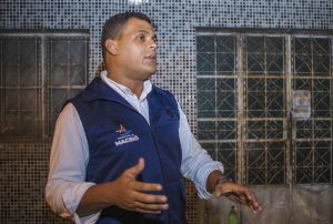 João Folha, superintendente de Iluminação pública de Maceió. Foto: Matheus Alves / Ascom Sima