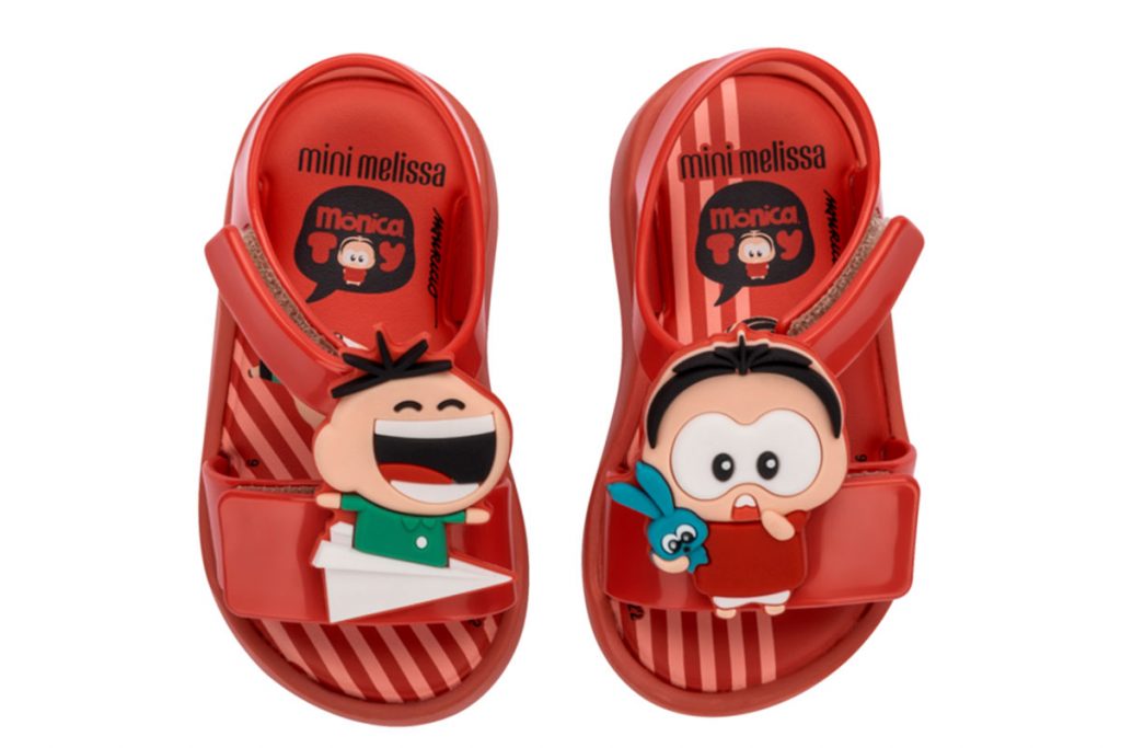 Os personagens mais queridos do Brasil estampam calçados fofíssimos para os pequenos