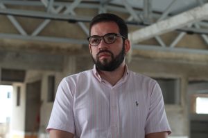 Secretário de Educação, Rogério Lima, visitou prédios com construção em andamento no Ouro Preto. Foto: Jamerson Soares (estagiário)/Ascom Semed