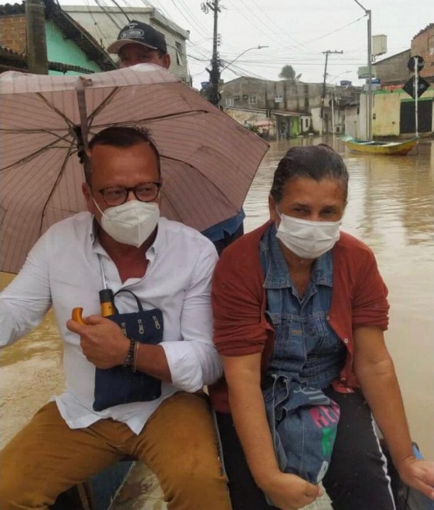 Assistência médica no período chuvoso. Foto: Ascom SMS