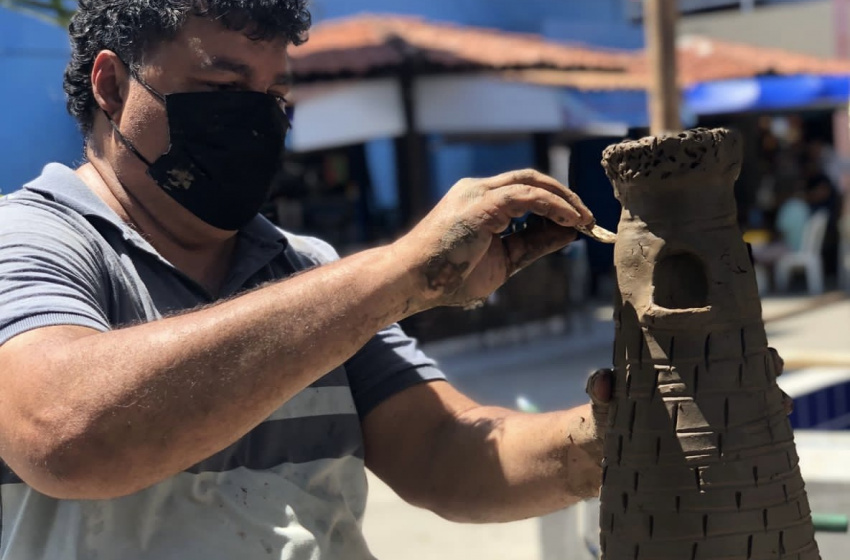 Mercado do Artesanato realiza nova edição de oficina de argila neste sábado (03)