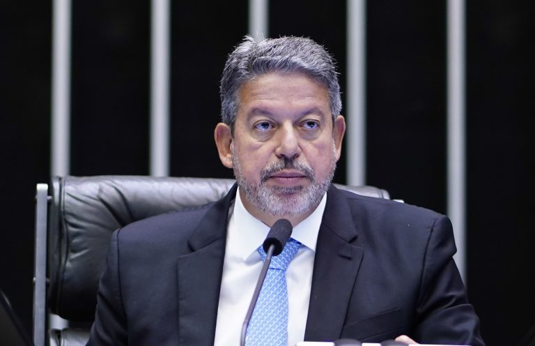 Presidente da Câmara dos Deputados, Arthur Lira, no plenário