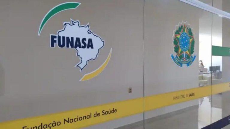 Letreiro da Funasa