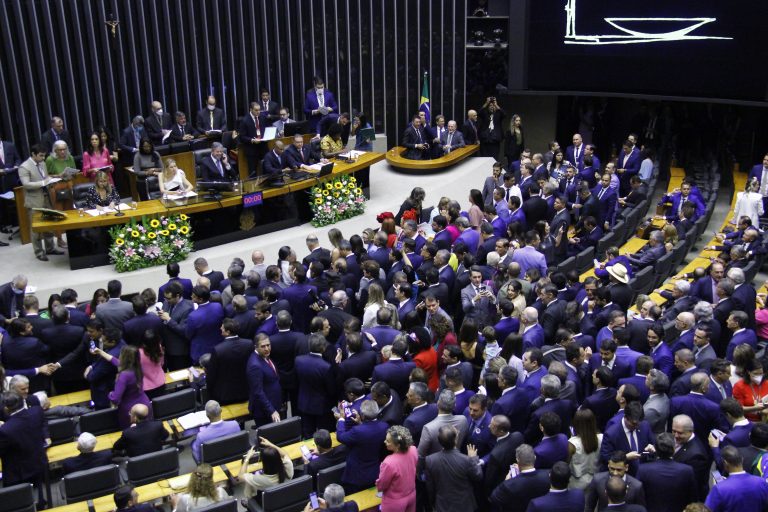 Sessão de posse dos deputados
