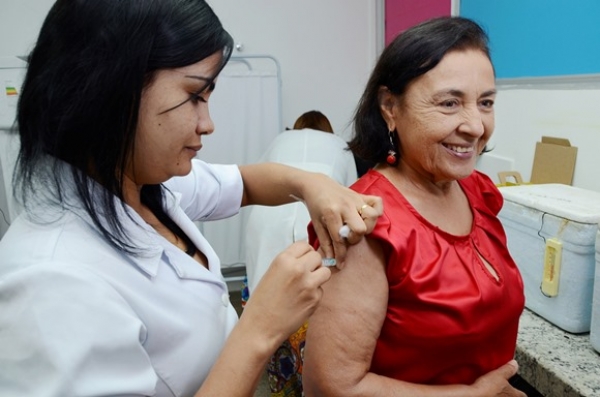 Alagoas atingiu nesta sexta-feira (20) a meta estabelecida pelo Ministério da Saúde na vacinação contra InfluenzaOlival Santos