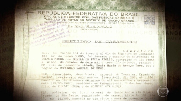 Os dois são casados de papel passado (Foto: TV Globo)