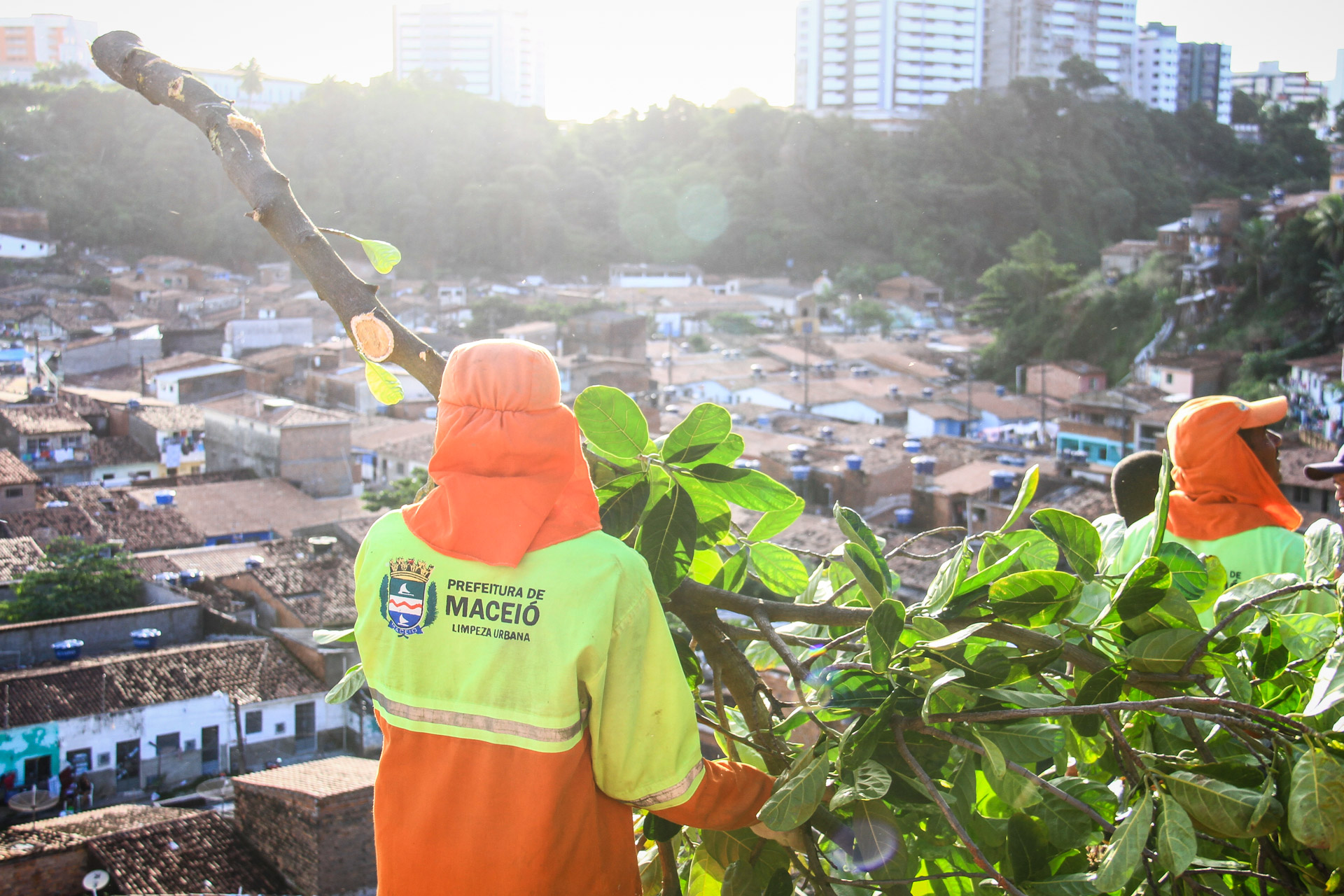 Ação preventiva da Defesa Civil nas áreas de risco de Maceió. Foto: Pei Fon/ Secom Maceió
