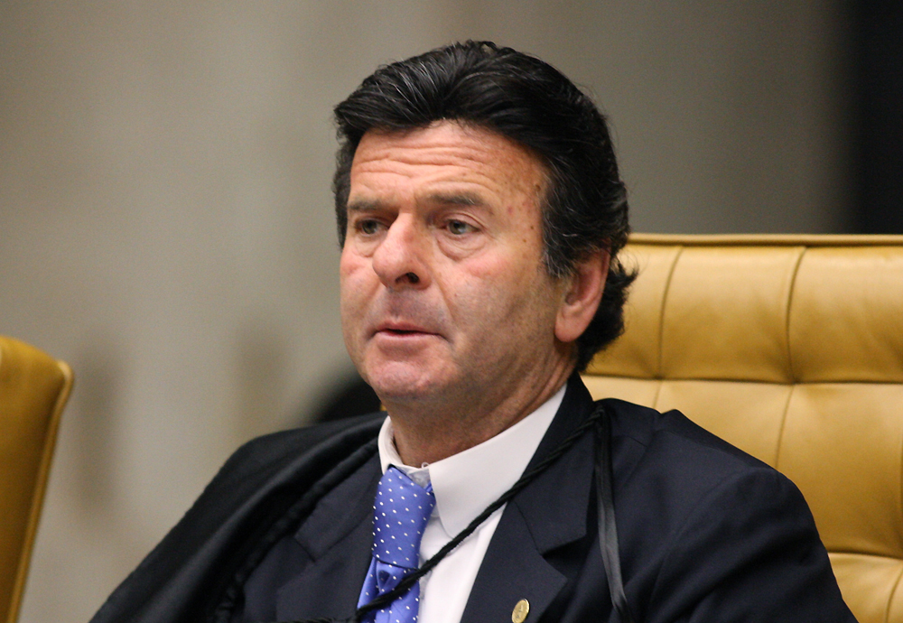 Ministro Luiz Fux: acompanhou o ministro-relator quanto ao item VIII da AP 470. Foto: Nelson Jr./SCO/STF (15/10/2012)