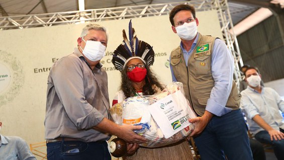 Entrega de cestas