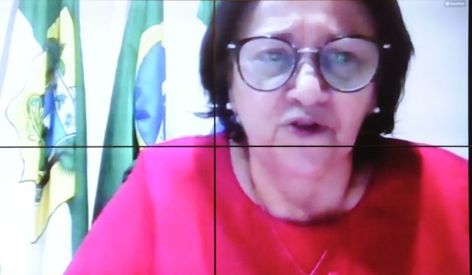 Audiência Pública - Apresentação da Agenda da Educação - Proposta para o biênio 2021-2022. Governadora Rio Grande do Norte, Fatima Bezerra