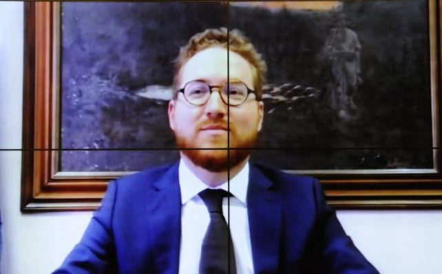 Audiência Pública - Apresentação da Agenda da Educação - Proposta para o biênio 2021-2022. Presidente do Conselho Nacional de Secretários de Educação - CONSED, Vitor de Angelo