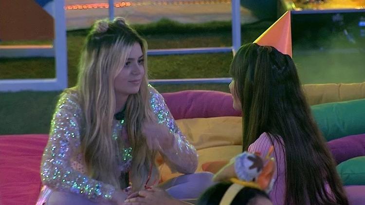 BBB 21: Viih Tube e Thaís especulam sobre prioridades no jogo - Reprodução/Globoplay - Reprodução/Globoplay