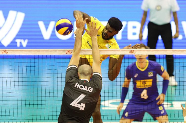 Brasil x Canadá - Liga das Nações - seleção masculina brasileira de vôlei -  29/06/2019 