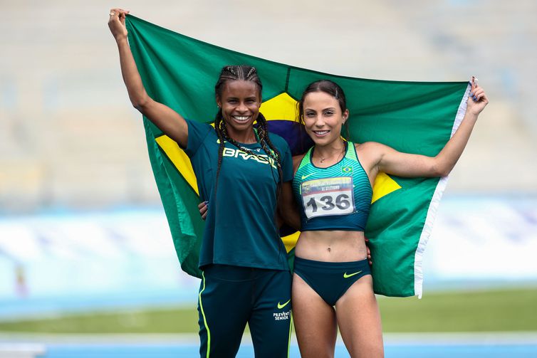 Eliane Martins e Letícia Oto Melo, conquistam prata e ouro, no Sul-Americano de Atletismo - em 29/05/2021