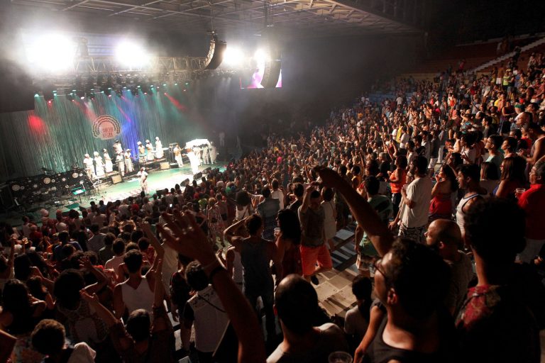 Cultura - música - show afro público fãs