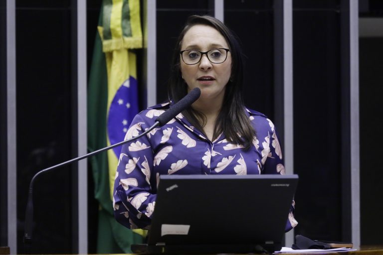 Deputada Renata Abreu discursa no Plenário da Câmara