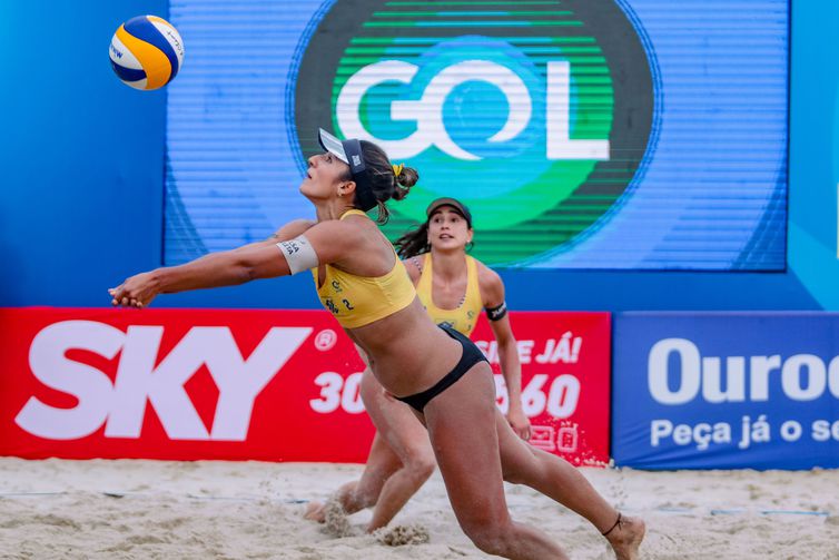 Bárbara Seixas e Carol Solberg vão atrás de mais uma medalha.