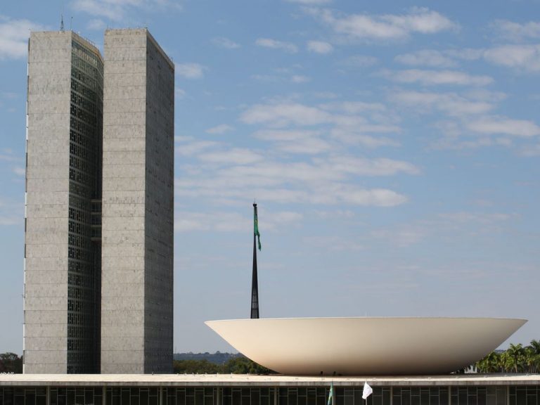 Brasília - Congresso - Congresso Nacional - Palácio do Congresso Nacional - Câmara dos Deputados