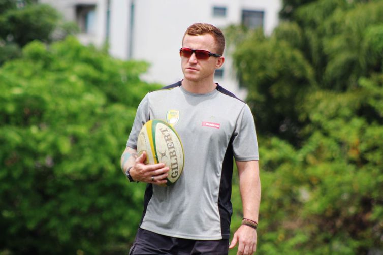 William Broderick, técnico das Yaras, seleção brasileira feminina de rugby