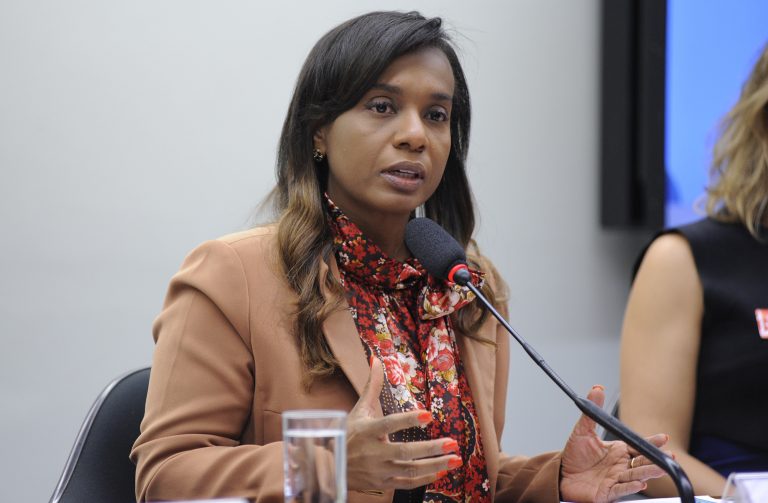 Deputada Tia Eron participa de reunião de comissão