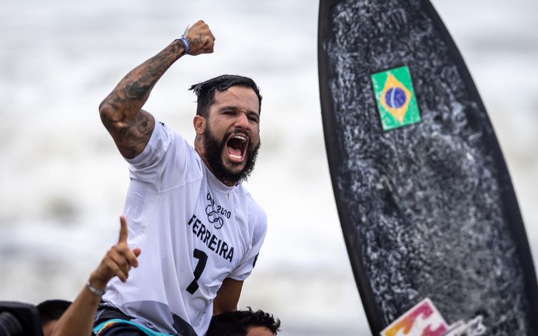 Ítalo Ferreira  - ouro - surfe, Tóquio - Olimpíada