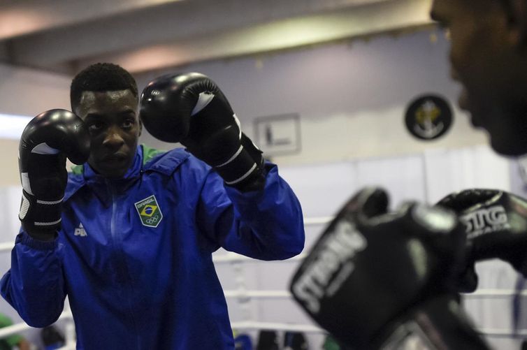 O brasileiro Keno Marley está na final do boxe, categoria 81kg, nos Jogos Pan-americanos Lima 2019